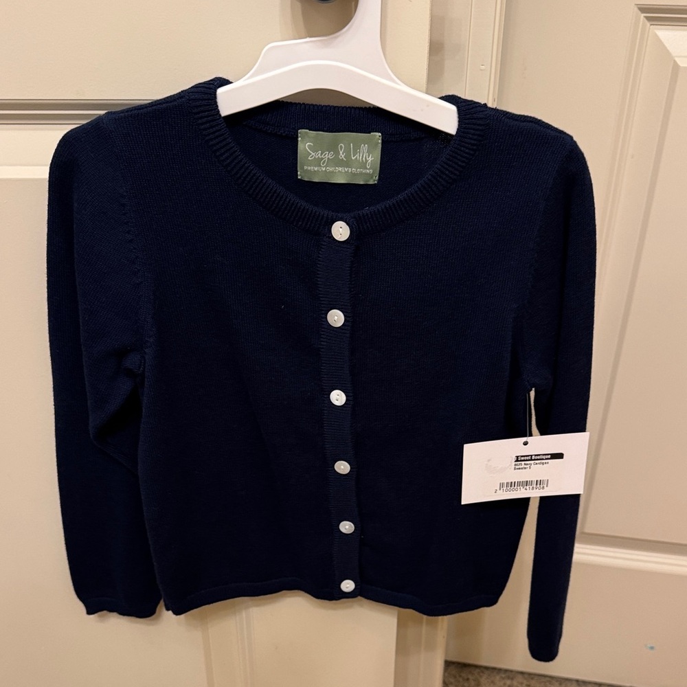 Sage & Lilly Navy Sweater